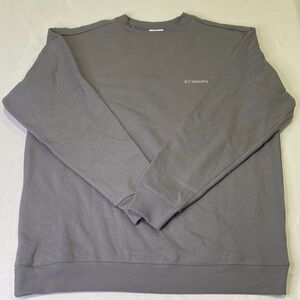 NWOT Columbia Men's Gray Crewneck Sweater